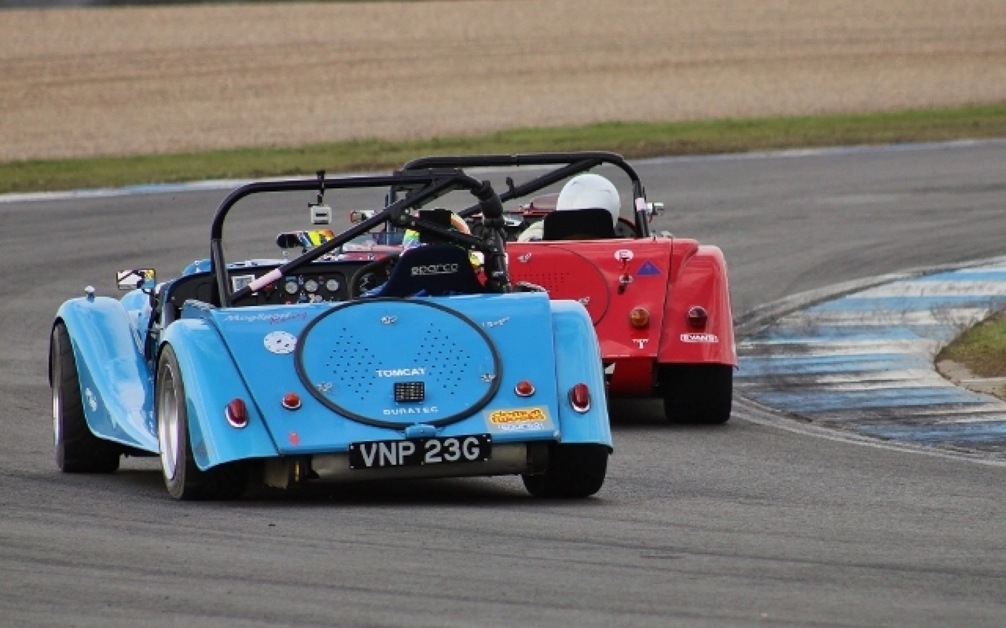 Morgans track racing