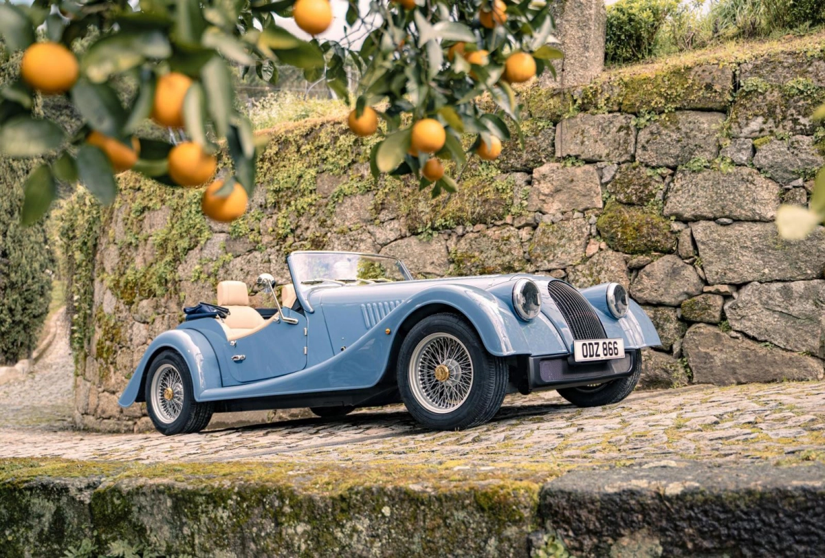 New Morgan Plus Four Location Blue 36